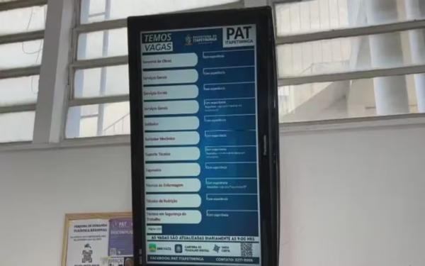 Os destaques s&atilde;o 400 vagas para Representante de Atendimento, sem necessidade de experi&ecirc;ncia, abertas pela nova empresa respons&aacute;vel pelo de call center da Sabesp.(Imagem:Reprodu&ccedil;&atilde;o)