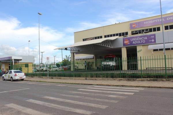 Hospital de Urgência de Teresina (HUT)(Imagem:José Marcelo/ G1 PI)