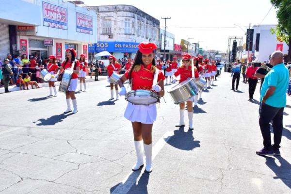 Desfile Cívico marca as comemorações pela Independência do Brasil em Floriano.(Imagem:Secom)