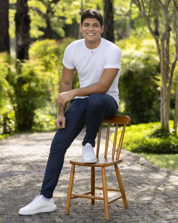 Guilherme, vice-campeão do BBB 25.(Imagem: Leo Rosário/TV Globo)