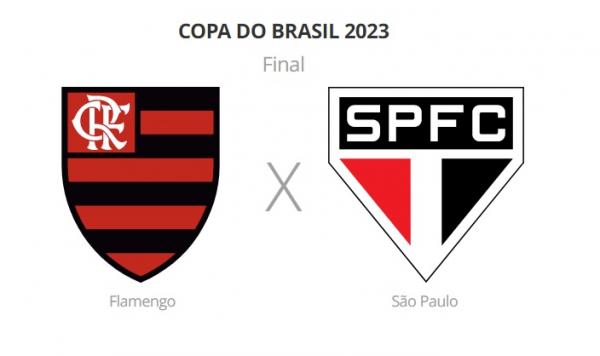 Flamengo x São Paulo(Imagem:Reprodução)