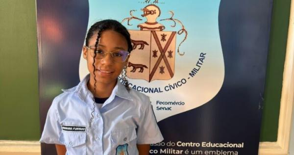Alunos da Escola Cívico Militar são condecorados em competições nacionais.(Imagem:Divulgação)