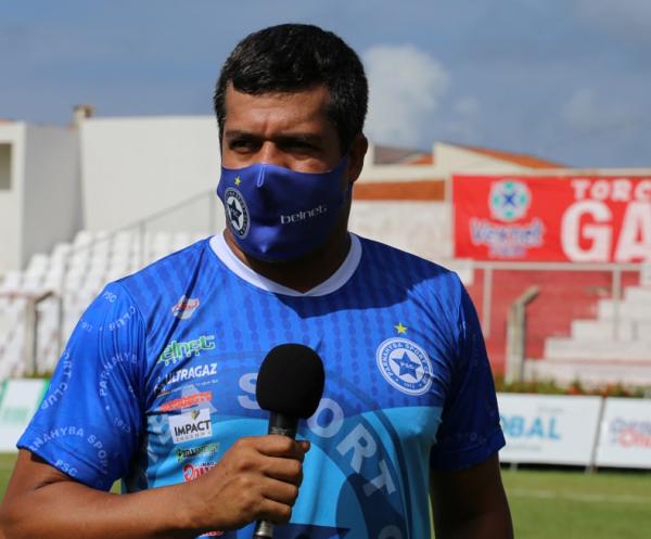 Dejair Ferreira, novo técnico do Cori-Sabbá.(Imagem:Pâmella Maranhão)