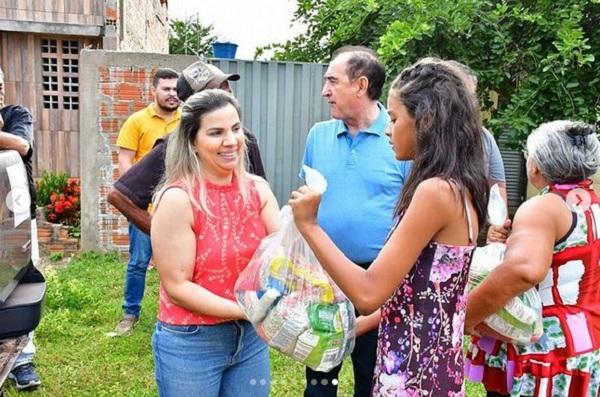 Prefeitura de Floriano realiza entrega de cestas básicas em comunidades rurais e anuncia distribuição na zona urbana da cidade(Imagem:Reprodução/Instagram)