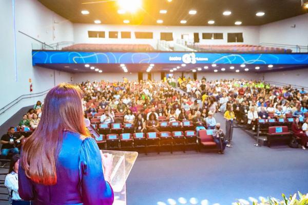 Margarete Coelho se destaca ao acompanhar o maior evento de tecnologia do Nordeste, realizado no Piauí(Imagem:Ascom)
