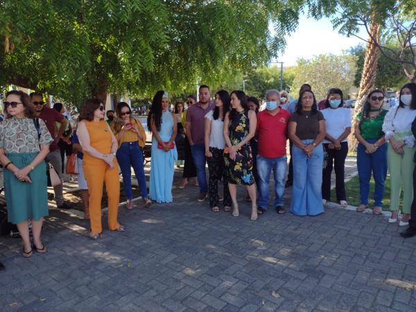 Alvorada festiva e hasteamento das bandeiras marcam abertura da Semana da Pátria em Floriano.(Imagem:FlorianoNews)