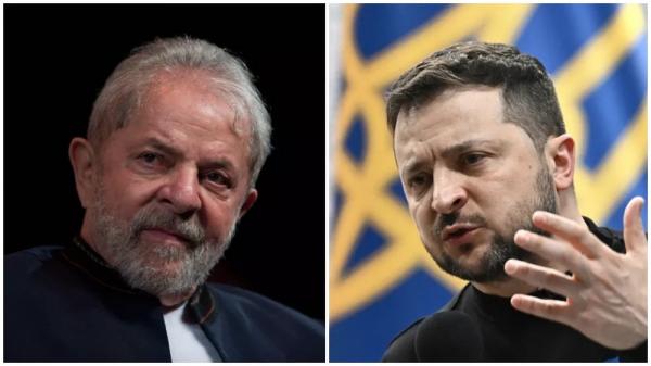 Lula e Zelensky(Imagem:Reprodução)