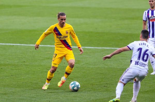 Barcelona confirma lesão de Griezmann, que acende alerta para duelo contra o Napoli(Imagem:Reprodução)