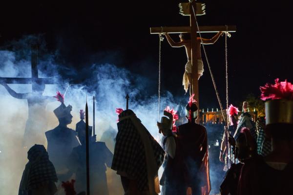 Paixão de Cristo de Floriano será transmitida ao vivo neste domingo (11)(Imagem:Divulgação)