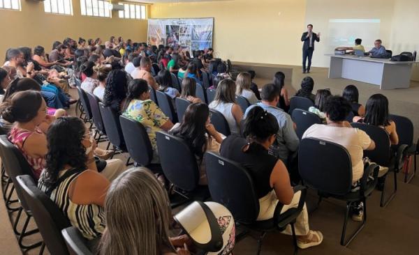 Profissionais de saúde de Floriano participam de capacitação sobre Sistema de Gestão de Cuidados Integrados.(Imagem:Secom)