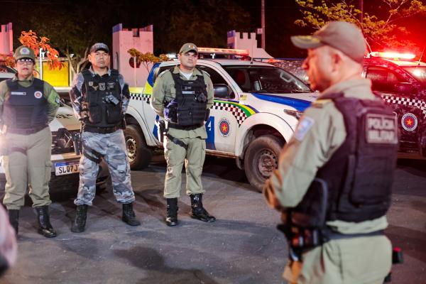 Também foram registradas quedas nos casos de roubo e furto de celulares e veículos, bem como nos óbitos no trânsito.(Imagem:Ascom SSP-PI)