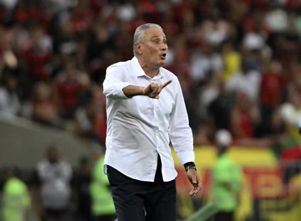 Tite, técnico do Flamengo.(Imagem:André Durão)