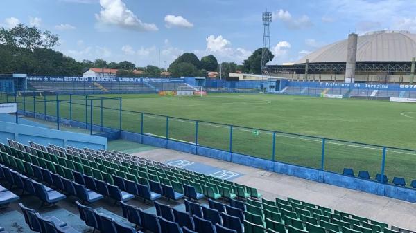 Estádio Lindolfo Monteiro, em Teresina.(Imagem:Júlio Costa/ge)