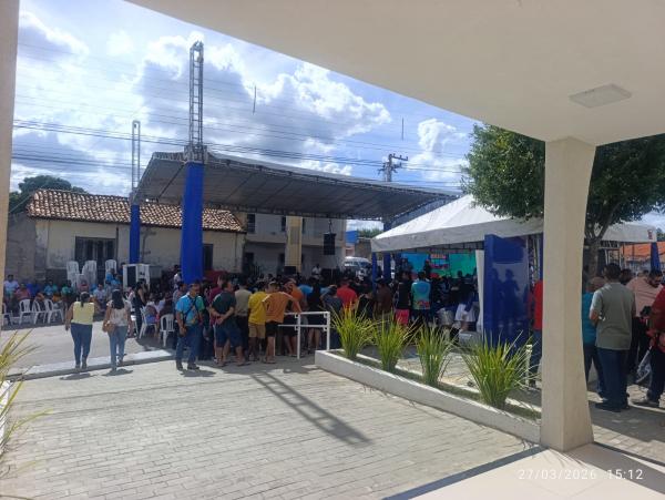 Programa&ccedil;&atilde;o dos 115 anos de Bar&atilde;o de Graja&uacute; inicia com assinaturas de obras e a&ccedil;&otilde;es sociais.(Imagem:FlorianoNews)