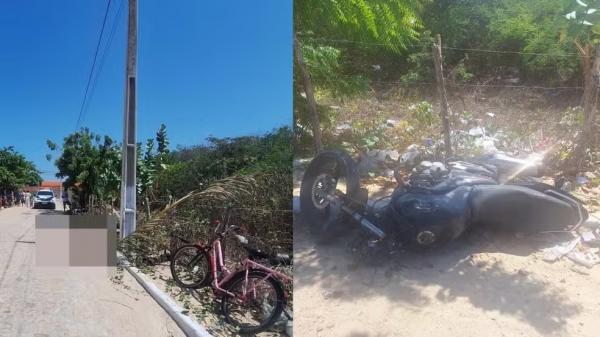 Jovem morre ap&oacute;s colidir moto contra poste em Parna&iacute;ba.(Imagem:PM-PI)