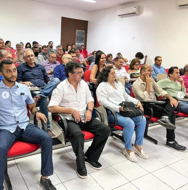 101 anos do PCdoB em ato político em Teresina.(Imagem:Reprodução/Instagram)