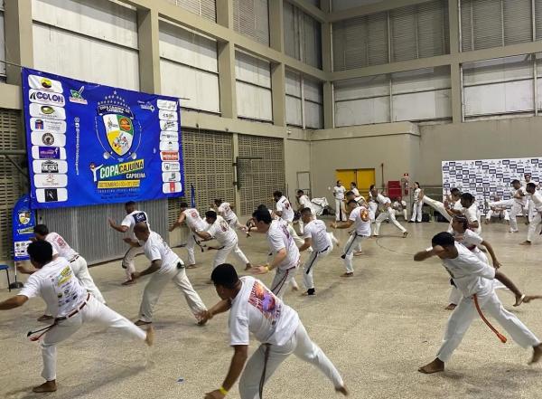 Copa Cajuína de Capoeira reúne atletas do Norte e Nordeste em Teresina(Imagem:Divulgação)