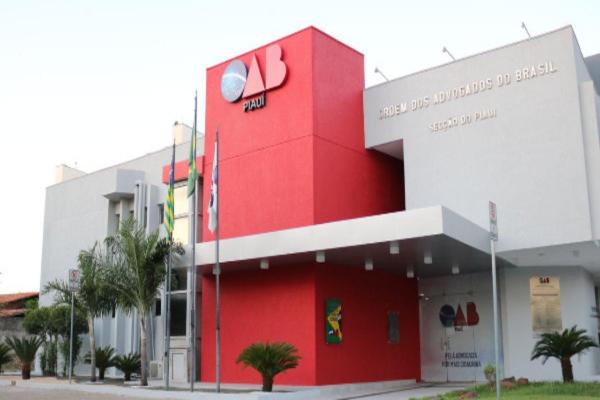 Fachada da sede da OAB Piauí, em Teresina(Imagem:Reprodução)