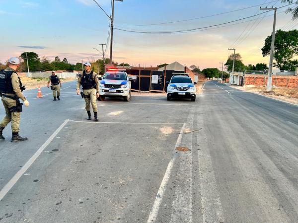 3º BPM realiza ações educativas e operação ?Tolerância Zero? durante a Semana Nacional do Trânsito em Floriano.(Imagem:Divulgação/PM)