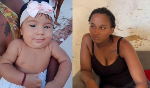 Mãe é presa em Floriano após investigação apontar contradições no caso da morte da própria filha, de apenas 4 meses.(Imagem:Divulgação)