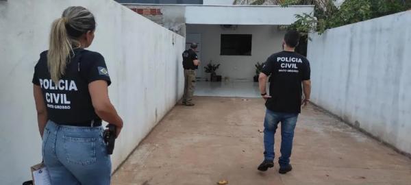  Além de Mato Grosso, foram realizados mandados em Rondônia, Piauí, Maranhão, Tocantins e Goiás.(Imagem:Polícia Civil )