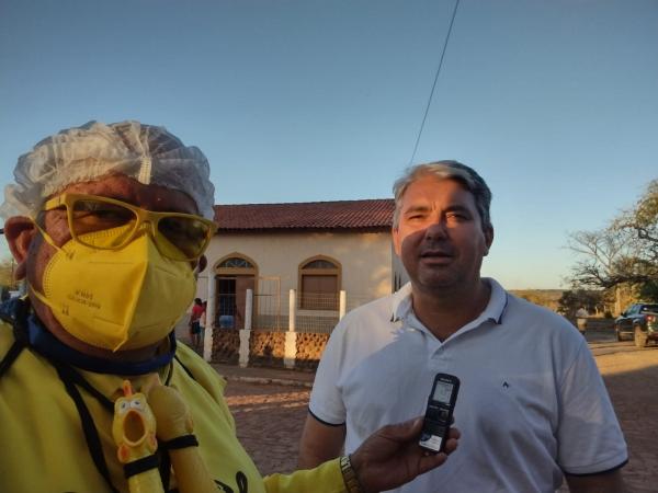 Maurício Bezerra marca presença na abertura do Festejo de Bom Jesus da Lapa.(Imagem:FlorianoNews)