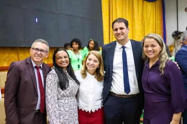 Orleans Brandão prestigia a abertura da 2ª Assembleia Geral Extraordinária das Assembleias de Deus no Maranhão(Imagem:Divulgação)