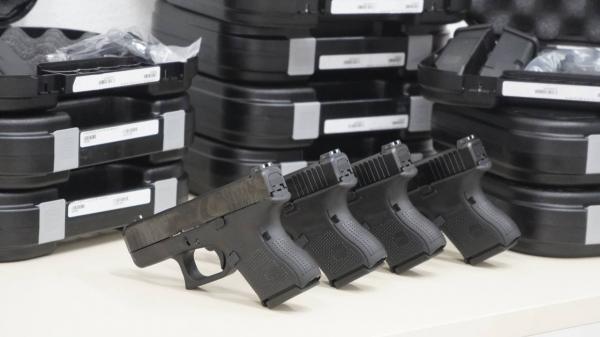 SSP entrega 100 pistolas Glock para policiais no Piauí(Imagem:Divulgação)