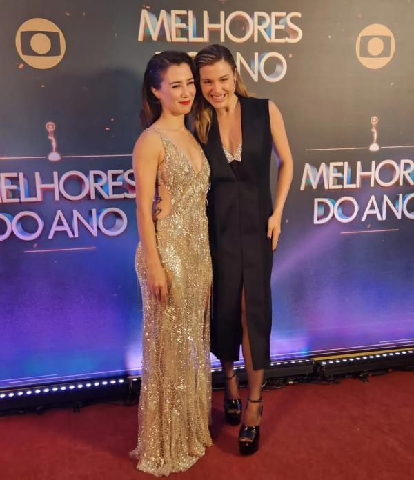 Alice Wegman e Marjorie Estiano trocam elogios e falam de amizade.(Imagem:Luana Balmas/gshow)