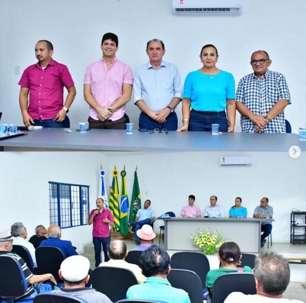 Prefeito de Floriano se reúne com permissionários do Mercado Público para esclarecimentos sobre início da obra.(Imagem:Reprodução/Instagram)