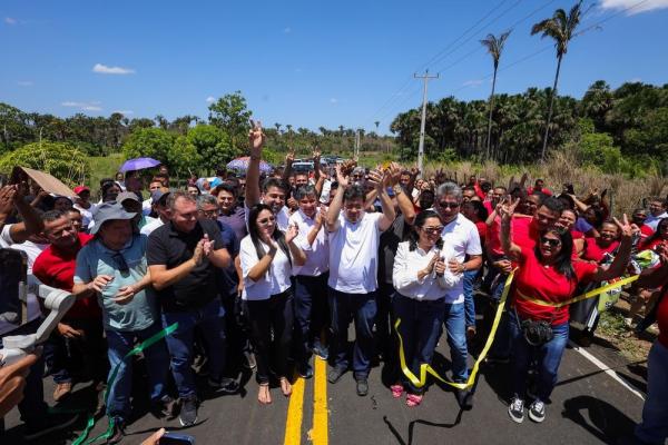 Governador disse que as rodovias formam um corredor que liga as duas BRs, a 316 com a 343.(Imagem:Divulgação)