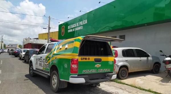 Viatura da Polícia Militar do Piauí.(Imagem:Andrê Nascimento/g1)