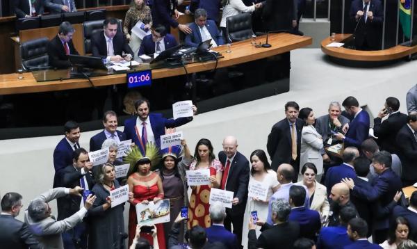 No total, 53 senadores e 321 deputados foram contrários aos vetos.(Imagem:Lula Marques/ Agência Brasil)