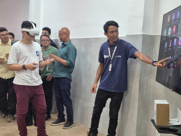 Seduc moderniza Liceu Piauiense com investimentos em inova&ccedil;&atilde;o, tecnologia e sa&uacute;de digital(Imagem:Ascom Seduc)