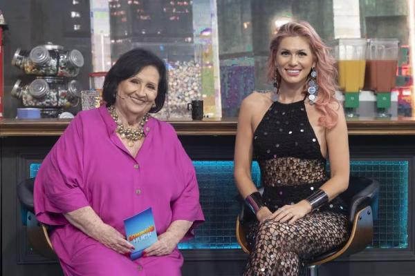 Déa Lúcia e Lívia Andrade: reconciliadas(Imagem:Léo Rosário/Rede Globo/Divulgação)