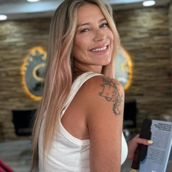 Luana Piovani abre álbum de fotos após renovar o visual.(Imagem:Reprodução/Instagram)