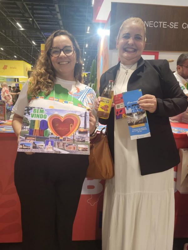 Prefeitura de Floriano marca presença no Salão Nacional do Turismo em São Paulo(Imagem:Secom)