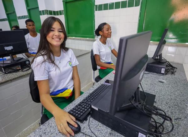 Os n&uacute;meros do Censo Escolar atestam que o Piau&iacute; vive uma verdadeira revolu&ccedil;&atilde;o educacional e tecnol&oacute;gica.(Imagem:Let&iacute;cia Santos)