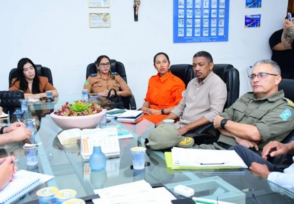 Prefeitura de Floriano realiza reunião estratégica sobre gestão de riscos e desastres no período chuvoso(Imagem:Secom)