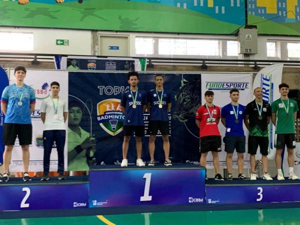 Atletas do Piauí conquistam 14 medalhas no Campeonato Brasileiro de Badminton(Imagem: Divulgação)