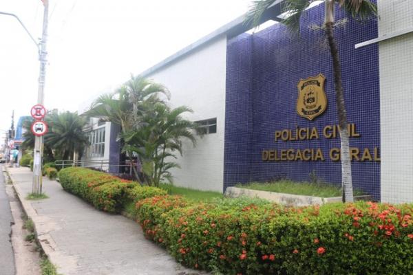 Delegacia Geral da Polícia Civil do Piauí.(Imagem:José Marcelo/G1 PI)