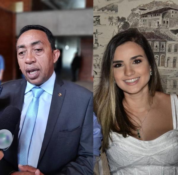 Joel Rodrigues e Bárbara do Firmino.(Imagem:Arquivo Pessoa/ClubeNews)