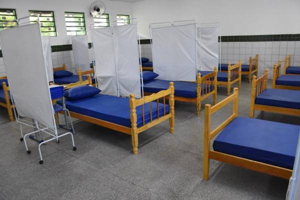 Centro de Acolhimento atenderá até 70 pacientes com casos leves da Covid-19 em Teresina(Imagem:Reprodução)