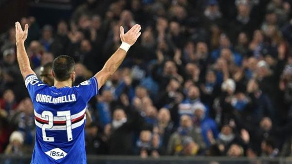 O recorde de desempenho de Fabio Quagliarella(Imagem:Reprodução)