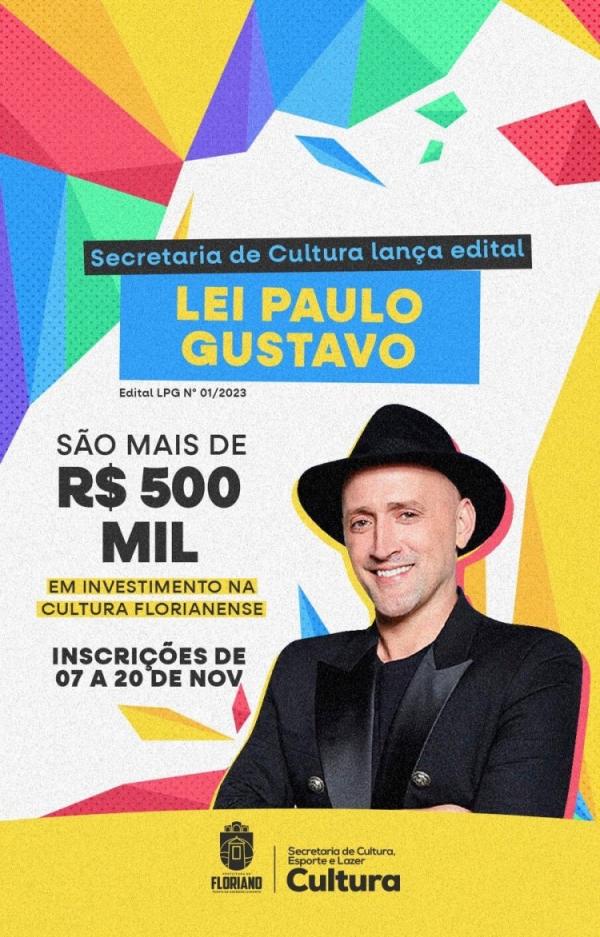 Cultura lança edital da Lei Paulo Gustavo em Floriano.(Imagem:Secom)