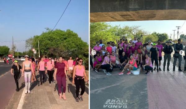 OAB e Comissão da Mulher Advogada promovem a 1ª Caminhada Rosa em Floriano.(Imagem:Reprodução/Instagram)