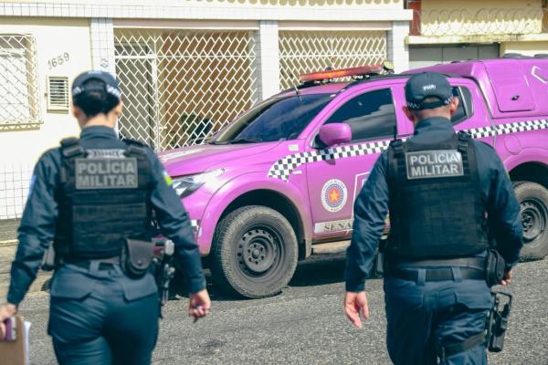 Patrulha Maria da Penha da Pol&iacute;cia Militar do Piau&iacute;.(Imagem:Jo&atilde;o Allbert)