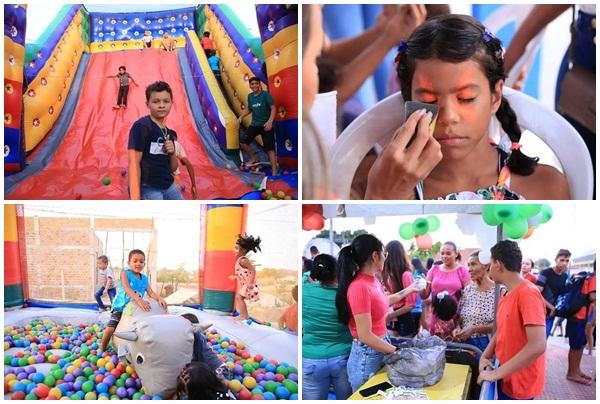 Dia das Crianças é celebrado com grande festa em Barão de Grajaú.(Imagem:Reprodução/Instagram)