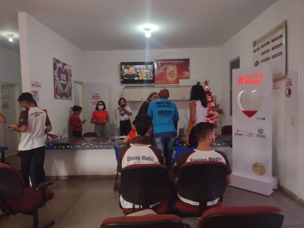 Hemocentro Regional de Floriano celebra Dia Nacional do Doador Voluntário com evento especial(Imagem:FlorianoNews)