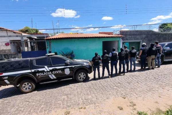 Operação do Draco em Teresina.(Imagem:Divulgação/SSP-PI)